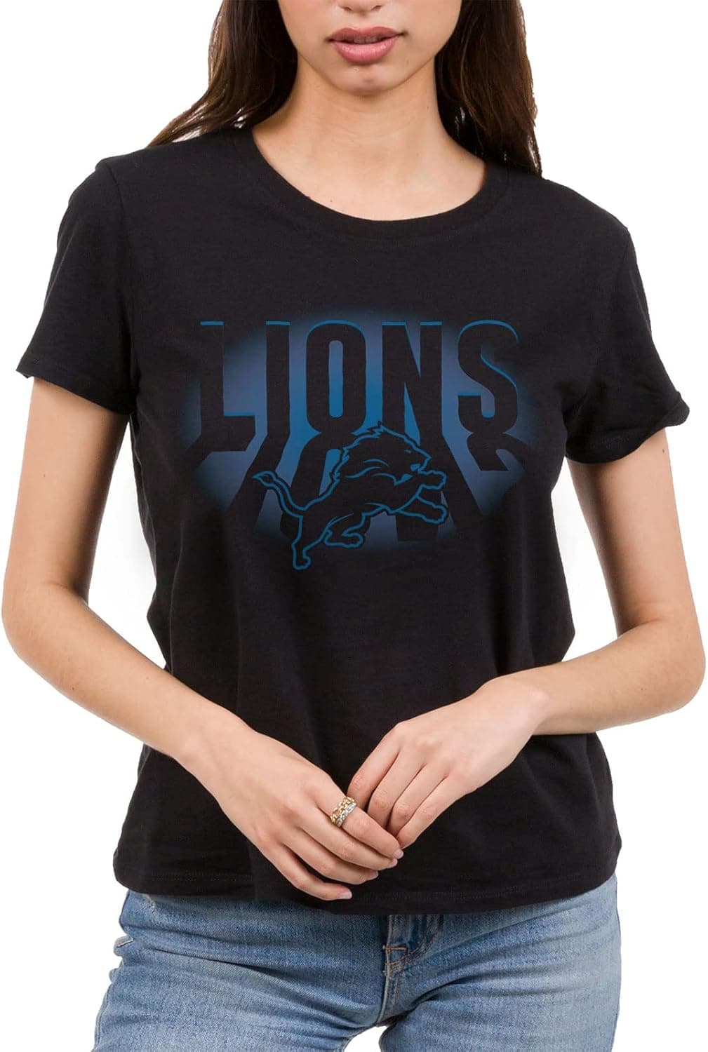 Cheer on the Lions in this Stylish NFL Tee