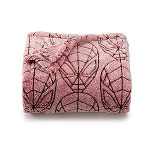 Spiderman Supersoft Plush Throw Blanket