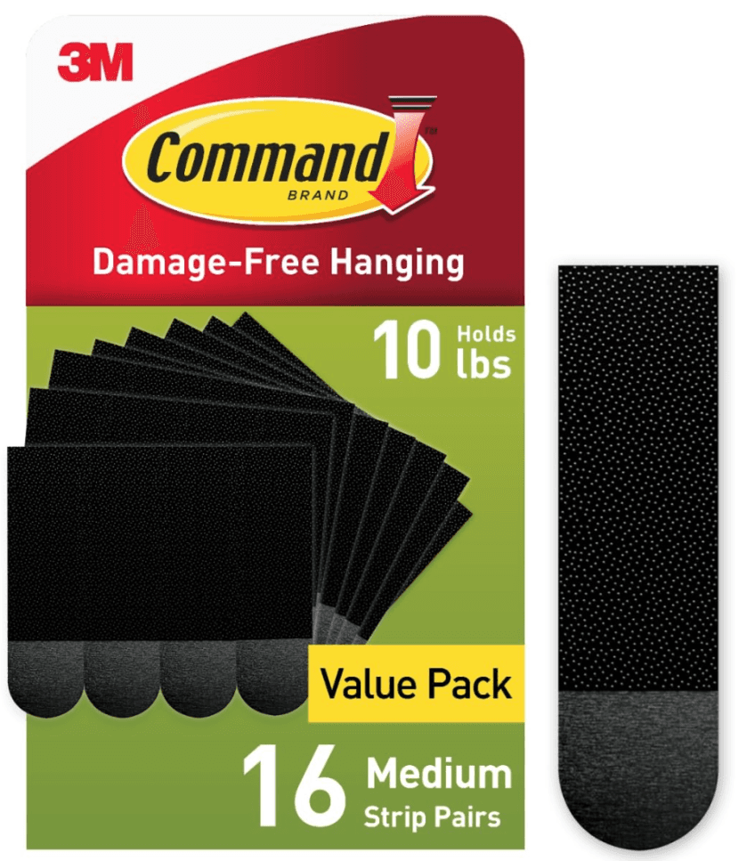 32-Pack of 3M Command Medium Picture Hanging Strips on Amazon