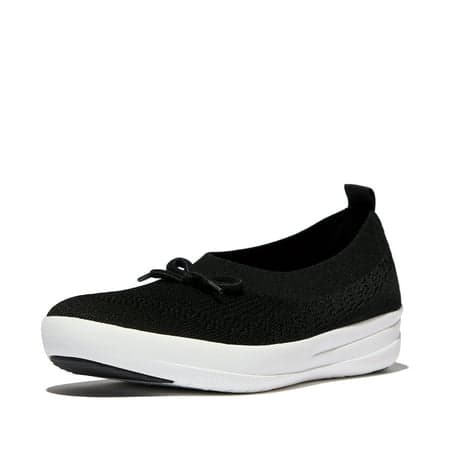 Fitflop Women's Super-Q Bow Knit Ballet Flat