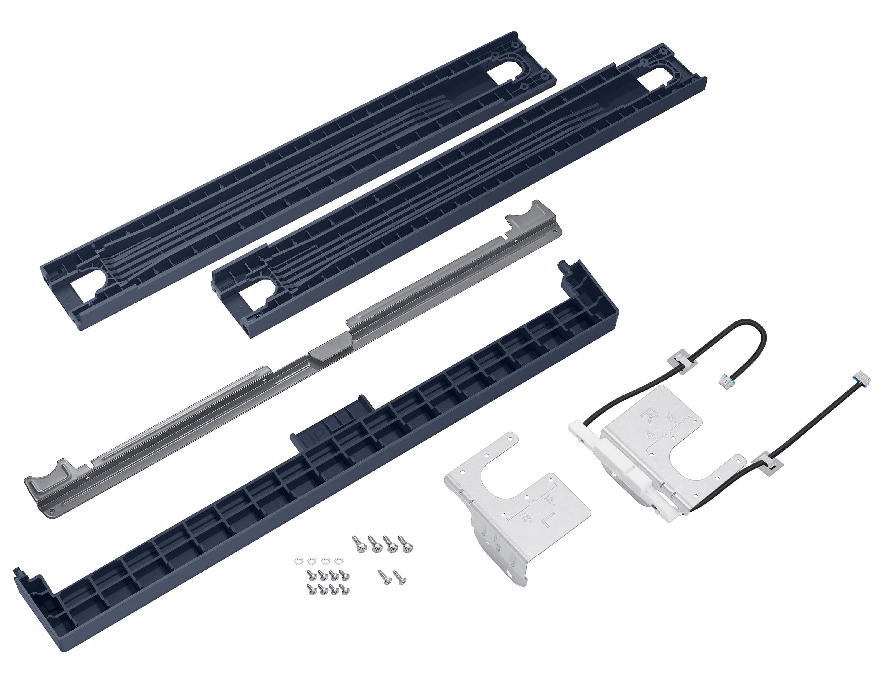 Samsung - Bespoke Stacking and MultiControl Combo Kit - Brushed Navy