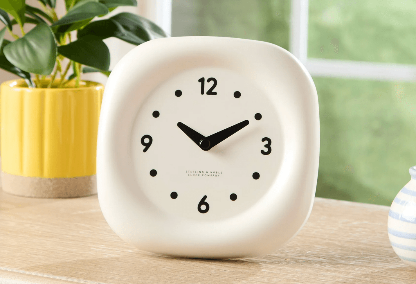Save 63% on Mainstays Tabletop Clock at Walmart