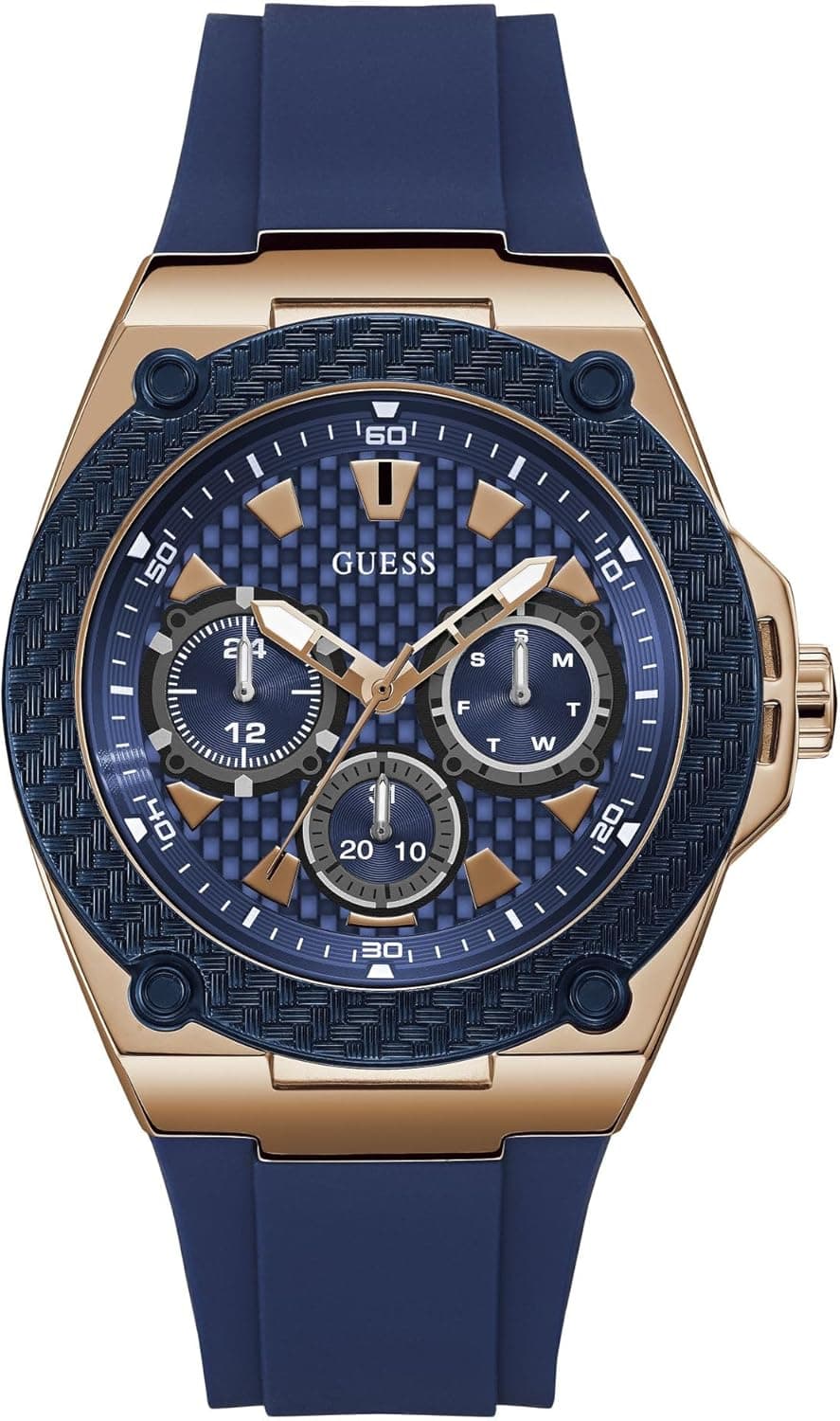 Iconic GUESS Watch with Rose Gold-Tone Accents