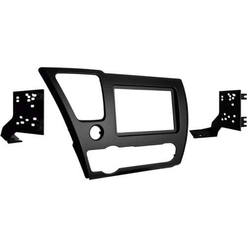 Metra - Dash Kit for Select 2013-2015 Honda Civic DDIN - Matte Black