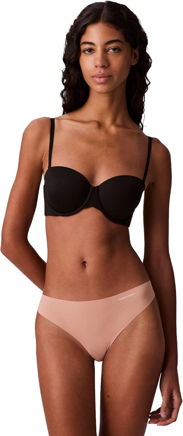 Calvin Klein Seamless Thong Panties - 3 Pack Deal