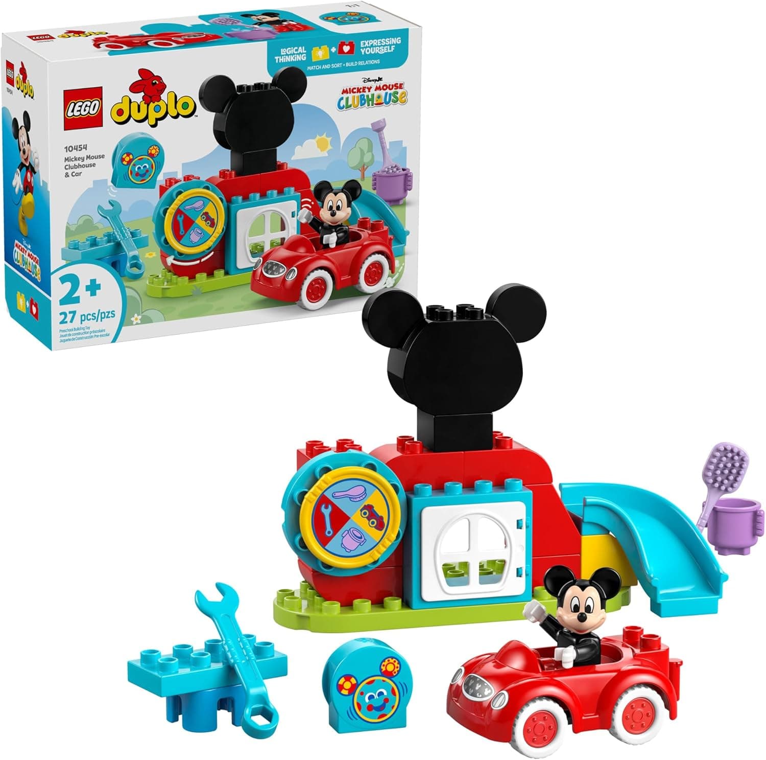 LEGO DUPLO Disney Mickey Mouse Clubhouse - Color Sorting Toy