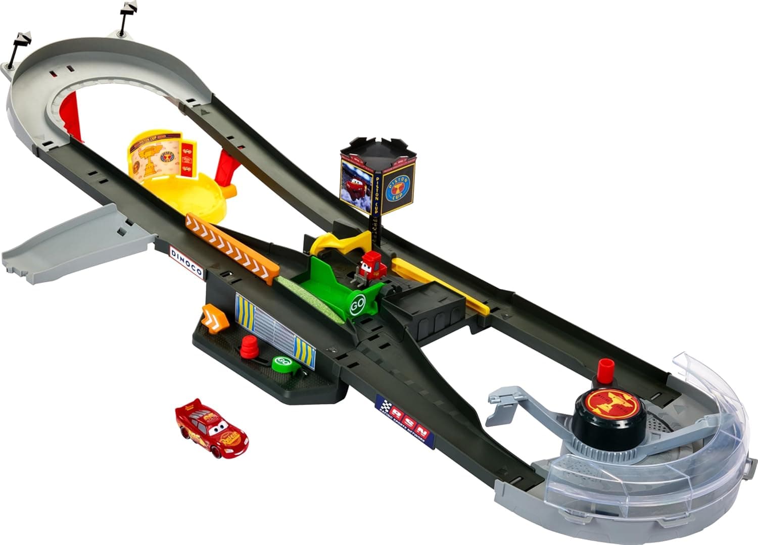 Thrilling Piston Cup Racing with Disney Pixar Cars Playset