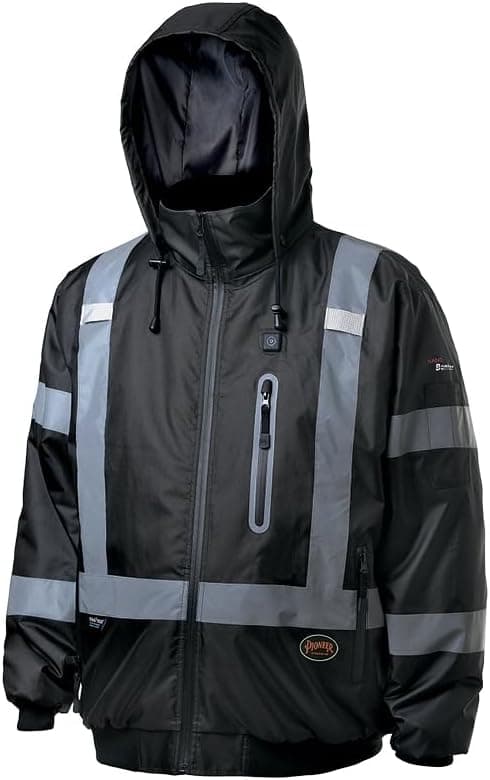 Stay Visible & Warm in Pioneer's Waterproof Heated Jacket