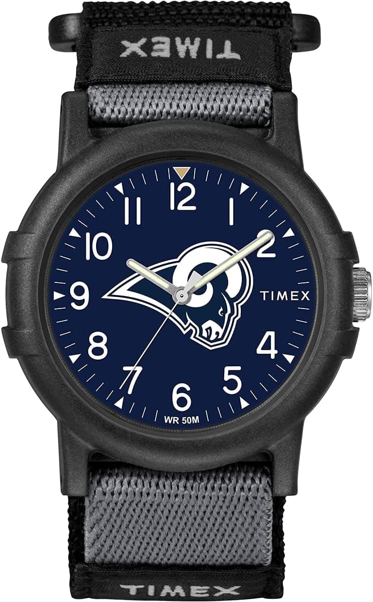 Save on Timex NFL Recruit 38mm Watch - Los Angeles Rams