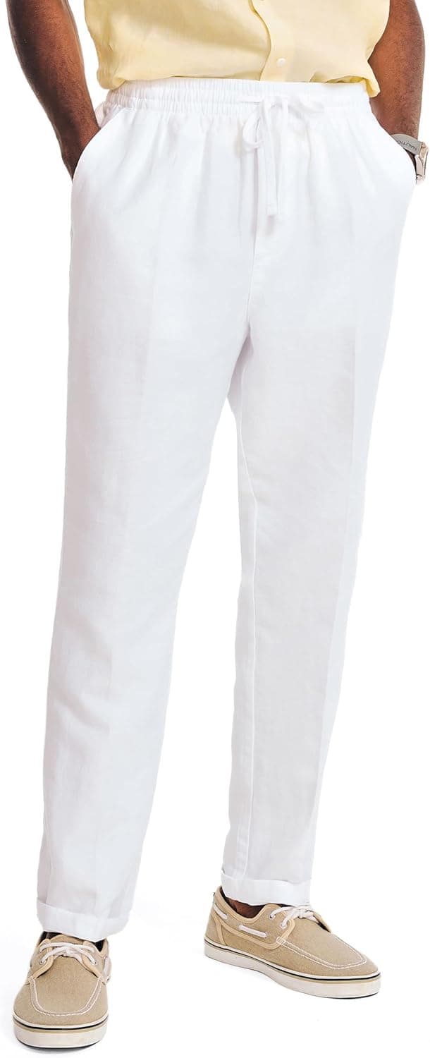 Nautica Linen Drawstring Pants - 50% Off