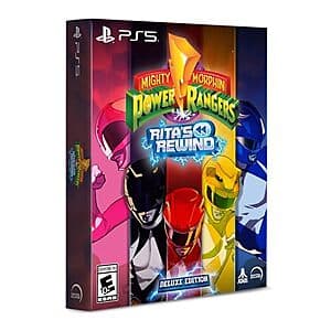 Mighty Morphin Power Rangers: Rita's Rewind Deluxe Edition (PS5) $30