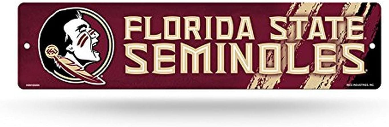 Add NCAA Flair with Florida State Seminoles Street Sign