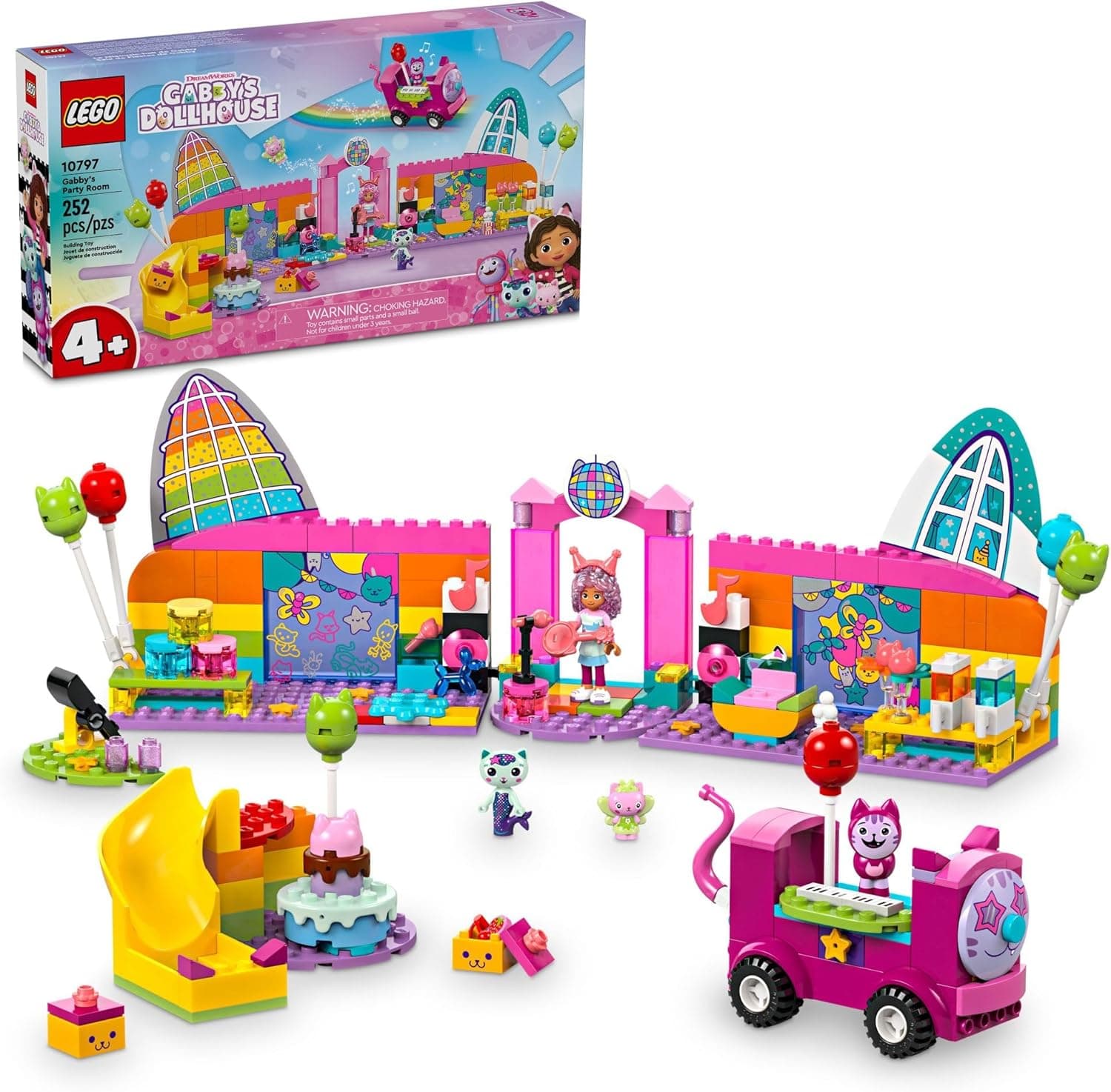 Unleash the Disco Party with LEGO Gabby's Dollhouse Playset