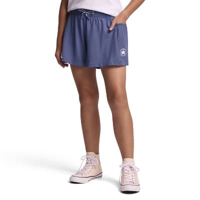 Converse® Girls' Dri-Fit Side Pocket Pull-On Shorts - Indigo XL