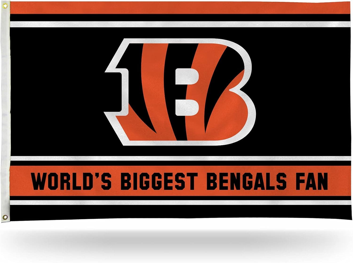 Cheer on the Bengals with Giant 3' x 5' Team Banner