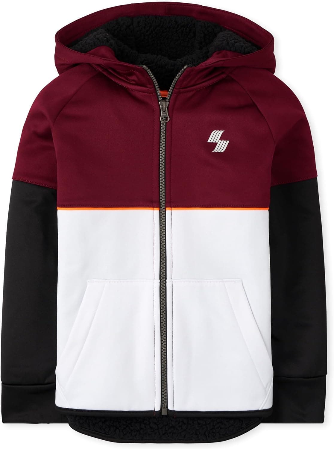 Colorblock Performance Zip-Up Hoodie from The Children's Place
