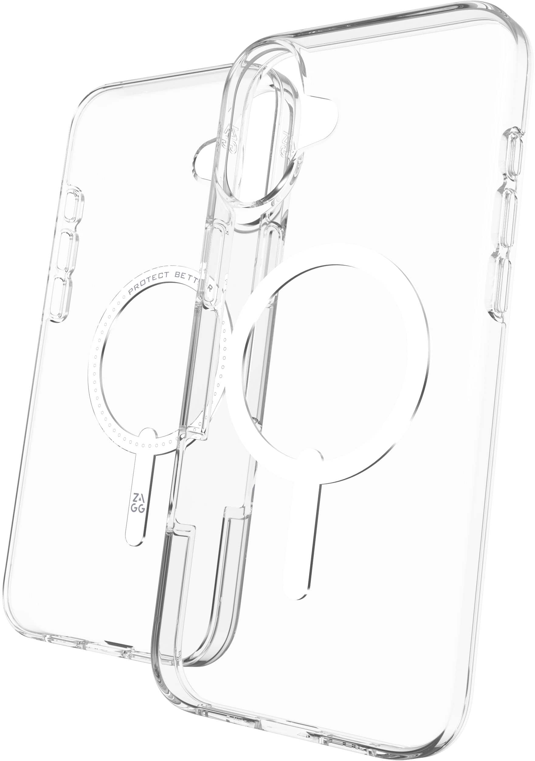 ZAGG - Crystal Palace Snap Case Lite iPhone 16 Plus - Clear