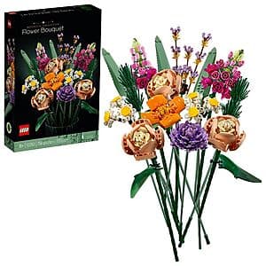 Vibrant LEGO Flower Bouquet Building Kit