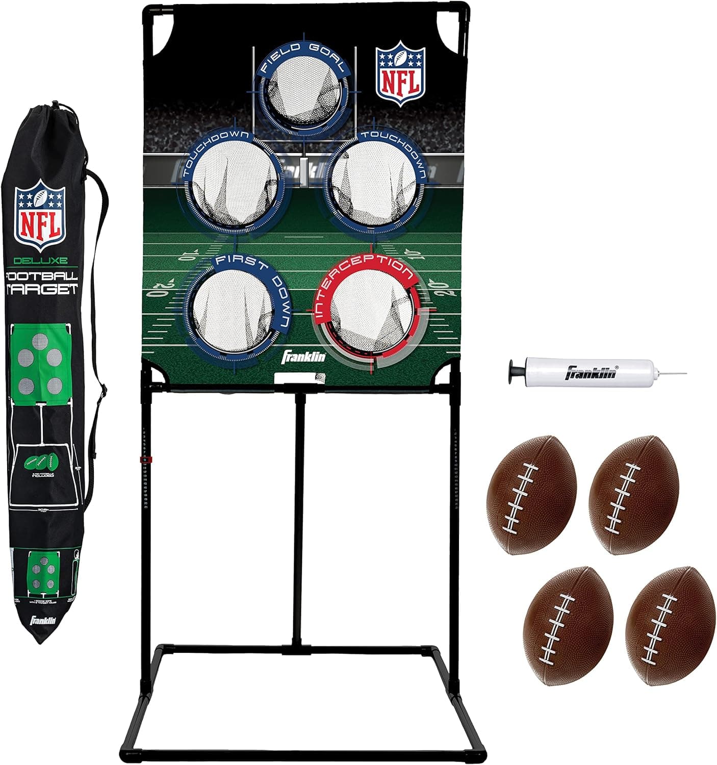 Enjoy Backyard Football Fun with the Franklin Sports NFL Target Toss Game