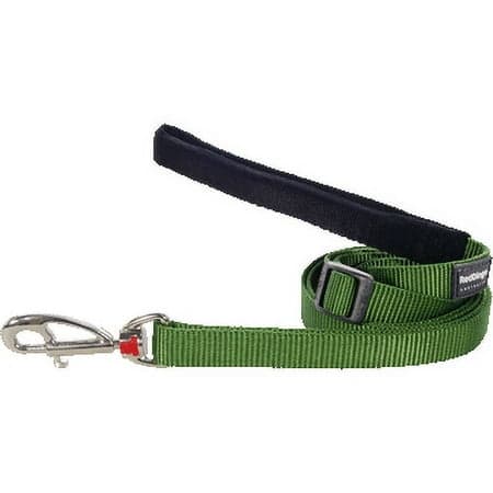 Red Dingo Classic Green Dog Leash, Small, 6 Feet