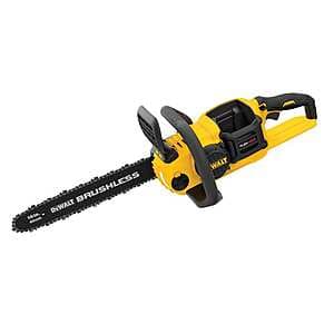 Powerful DEWALT FLEXVOLT 60V MAX 16" Chainsaw (Tool Only) at Home Depot