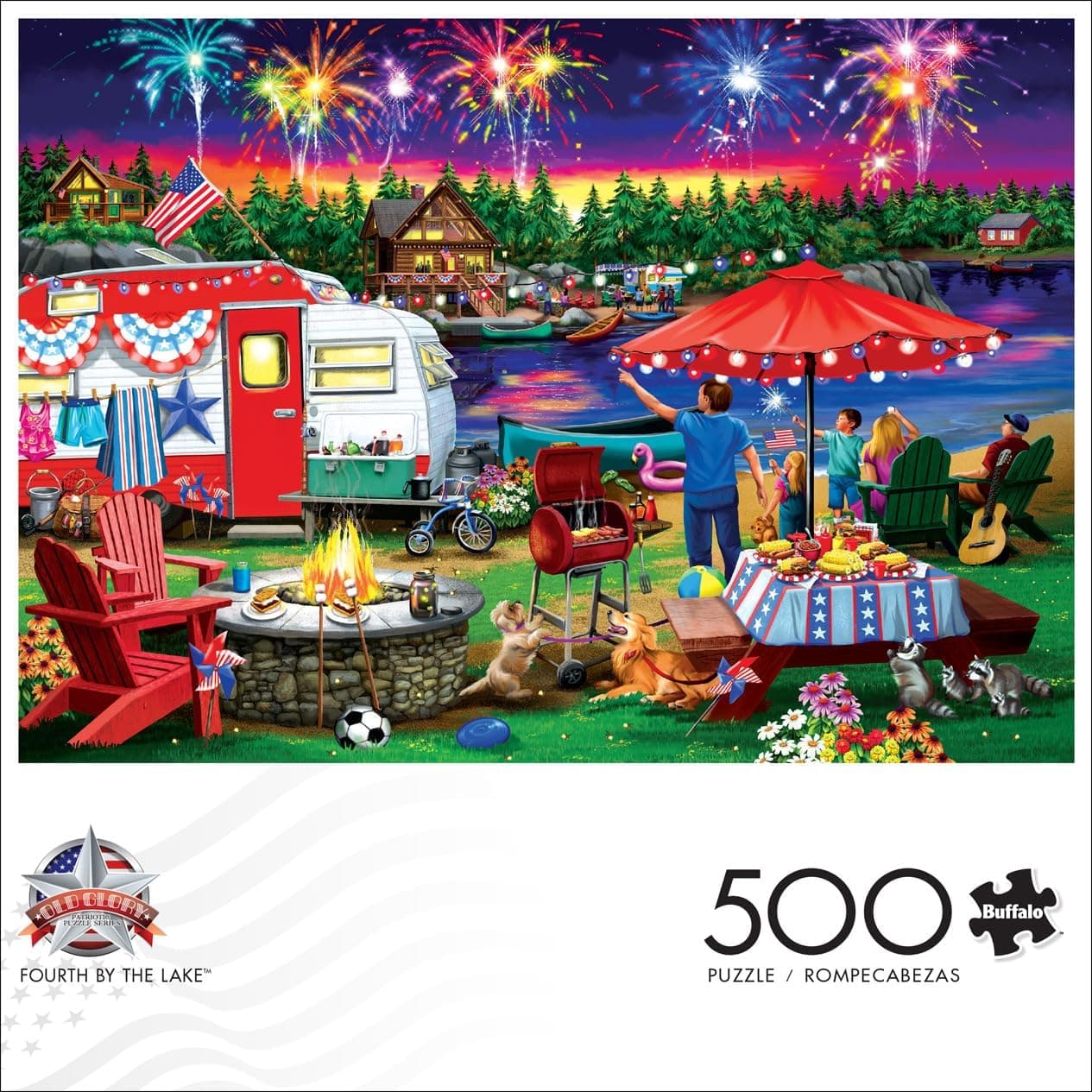 Celebrate the 4th with a Patriotic Puzzle: Buffalo Games 500-Piece Jigsaw