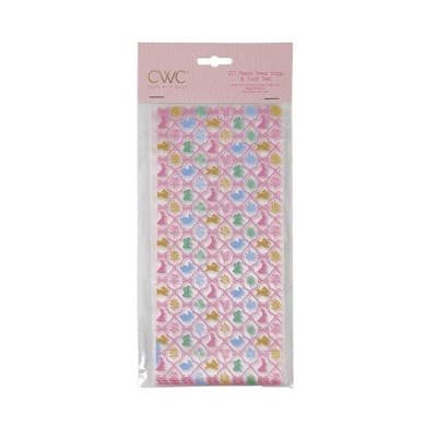 Cook With Color 20pk Easter Print Twist Tie Treat Bags