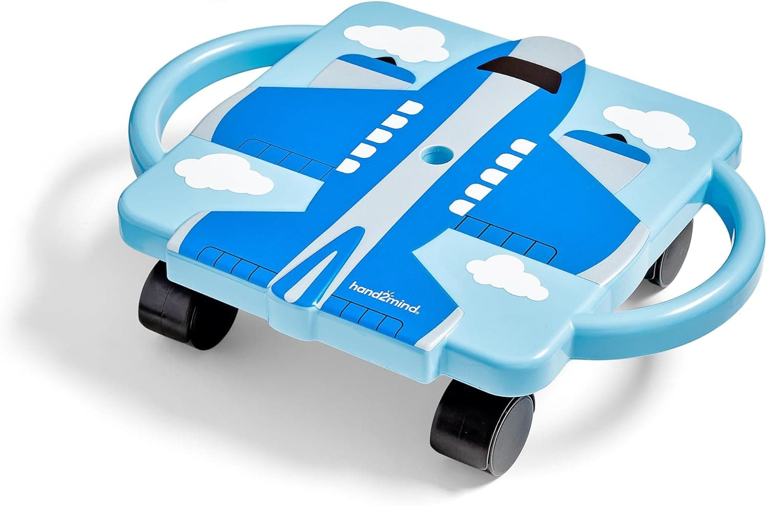 Soar to New Heights with the Blue Plane Glider Scooter Board