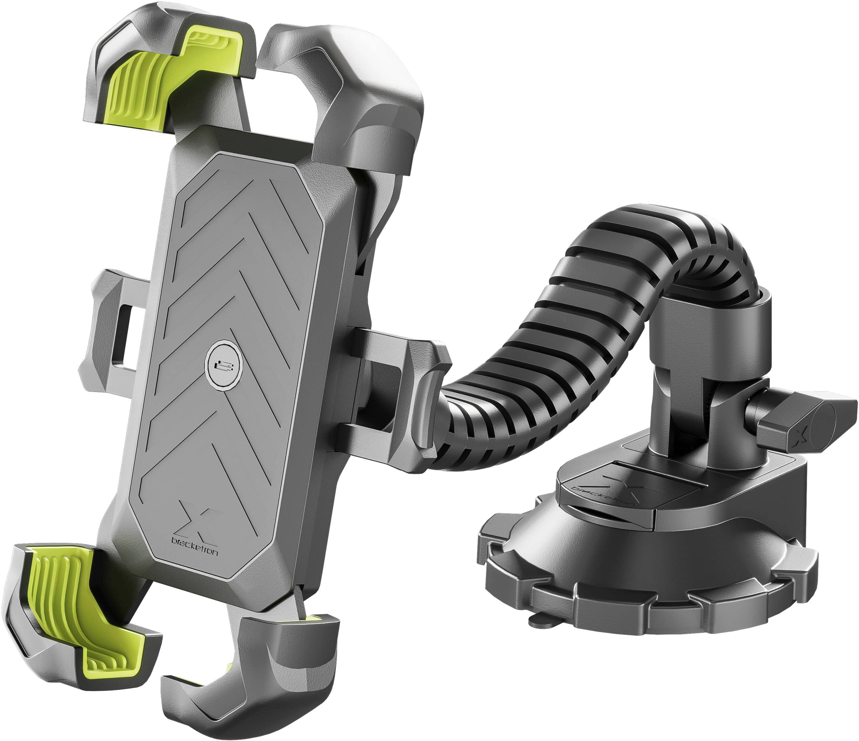 Bracketron - HD X-Lock Window & Dash Mount - Black