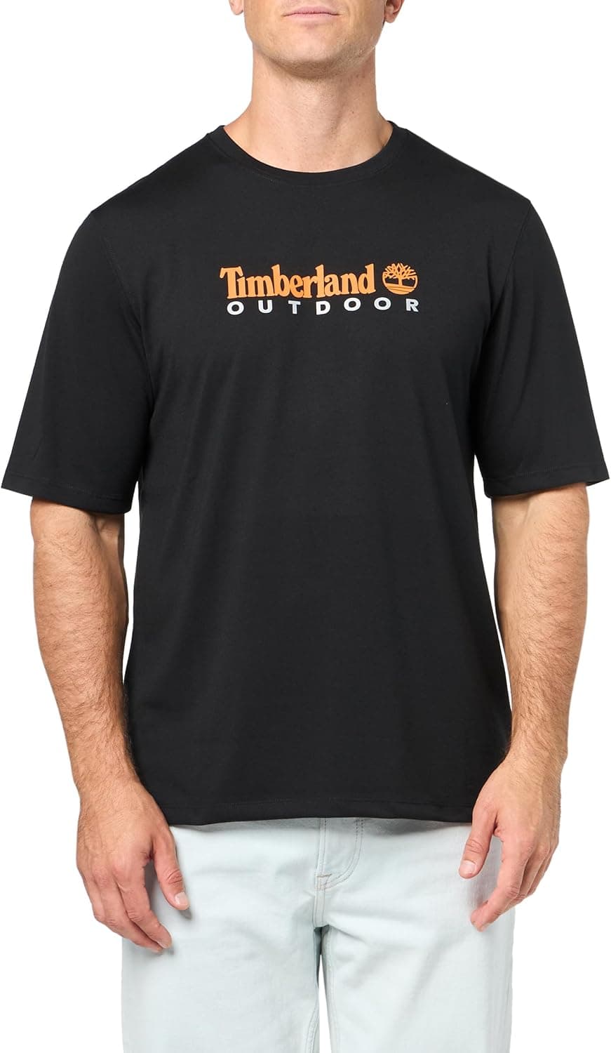 Timberland Anti-UV Printed T-Shirt - 58% Off