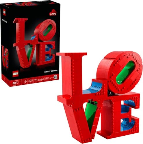 LEGO Art LOVE Collectible Set for Adults - 20% Off