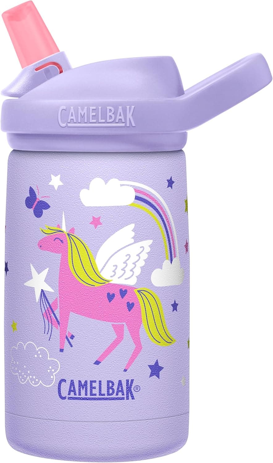 Colorful CamelBak Eddy+ Kids Water Bottle - Insulated & Leak-Proof