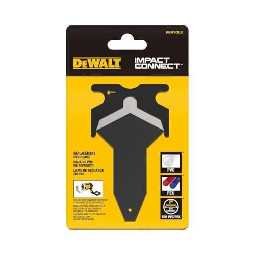 DeWalt Impact Connect PVC/PEX Tube Cutter Replacement Blade Amazon