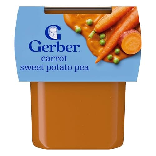 Wholesome Baby Food: Gerber Stage 2, Carrot Sweet Potato Pea