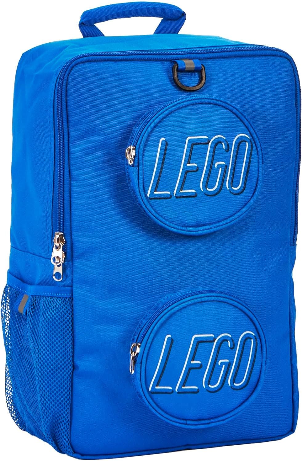 Stylish LEGO Brick Backpack in Blue