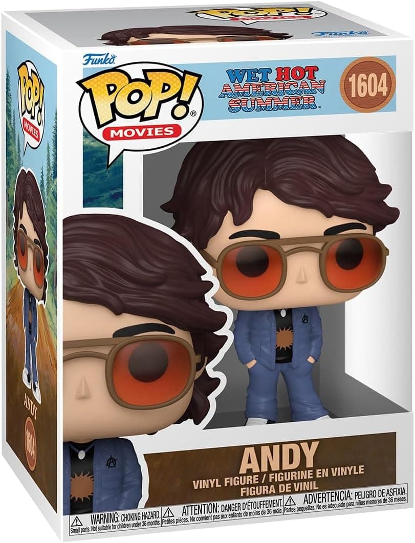 Funko POP Andy Figure - Wet Hot American Summer