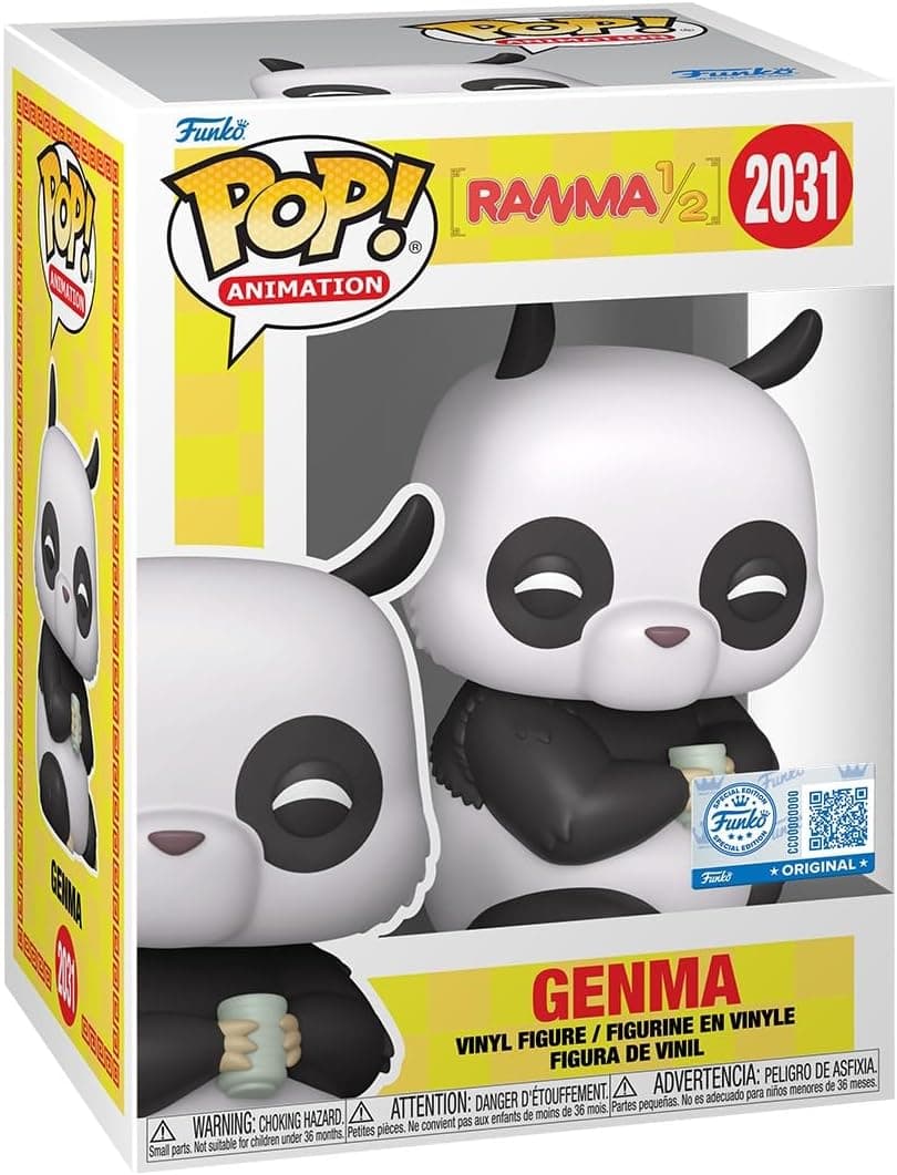 Funko Pop! Ranma 1/2 Genma Panda Exclusive Figure