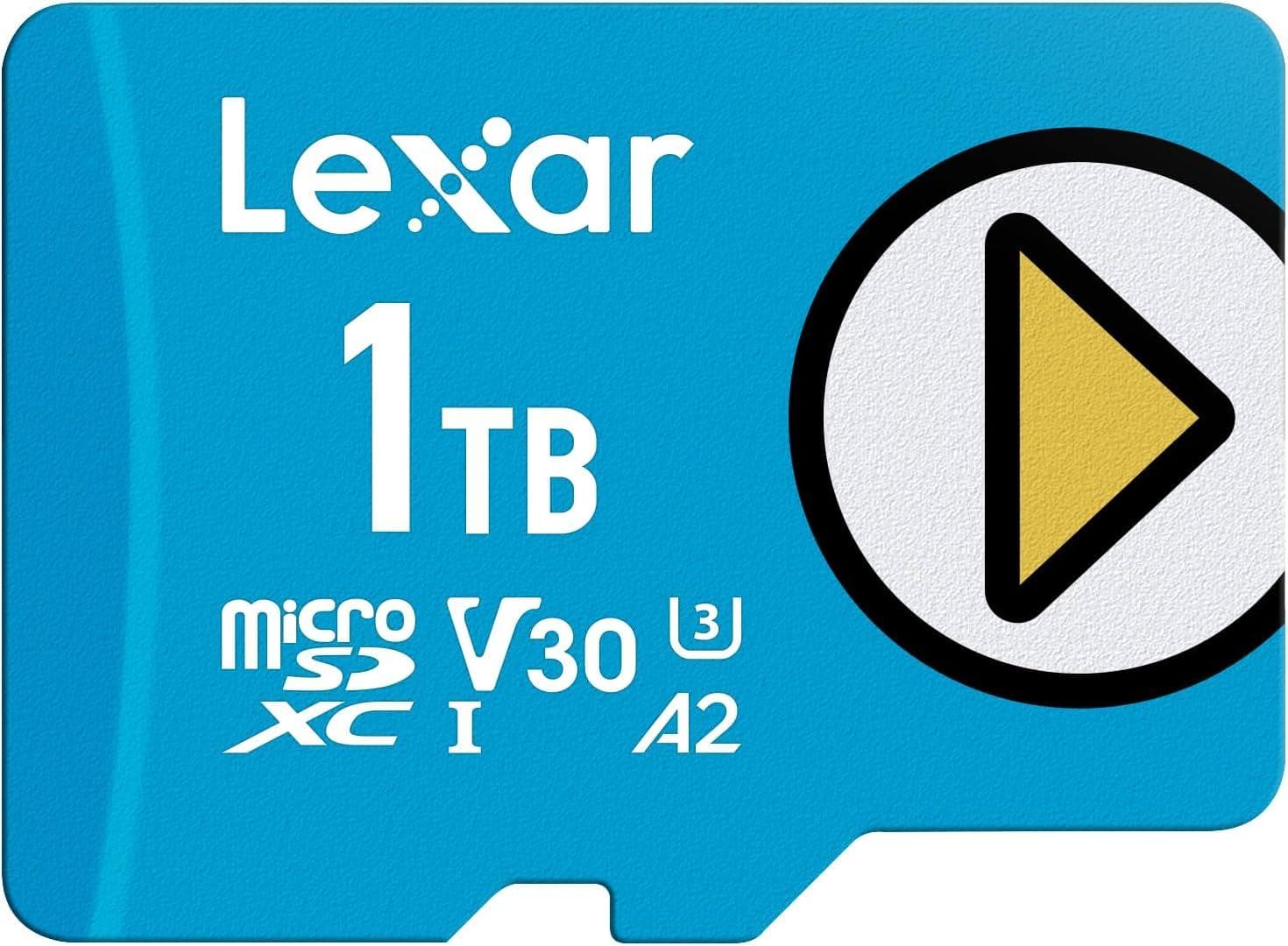 Huge 1TB Lexar Play Micro SD Card on Amazon