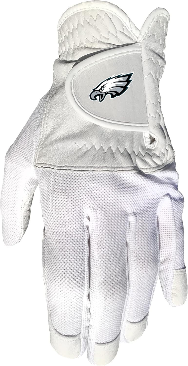 Stylish NFL Golf Gloves - Breathable Mesh and Leather