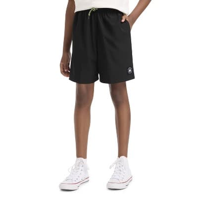 Converse® Boys' Above the Knee Viper Taffeta Shorts - Black XL