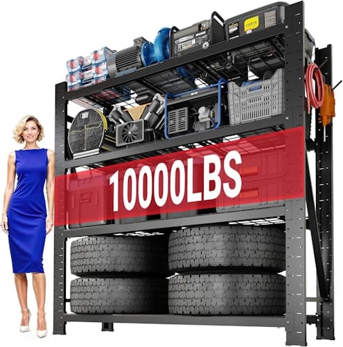 Maximize Storage with 45% Off Fleximounts 4-Tier Shelving Unit