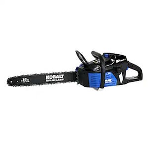 Kobalt 80V 16" Battery Powered Chainsaw