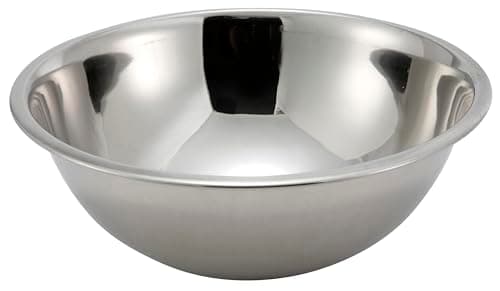 Winco 5 Quart Heavy-Duty Stainless Steel Mixing Bowl
