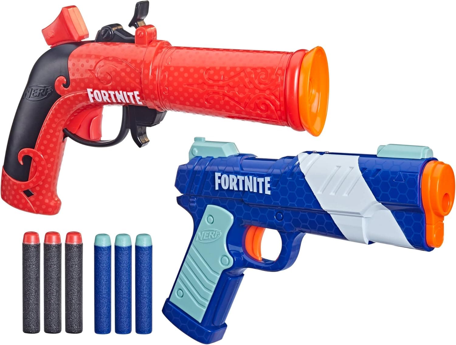 Nerf Fortnite Dual Pack: 2 Blasters, 6 Darts