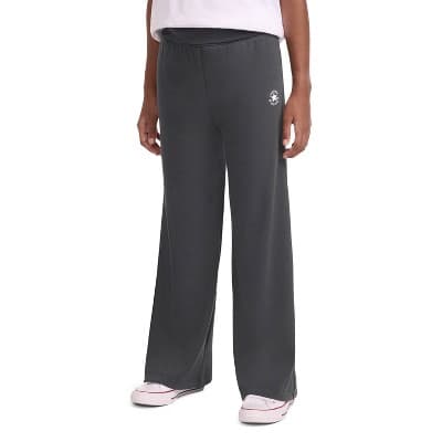 Converse® Girls' Ribbed Flare Leggings - Black S