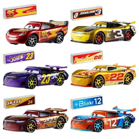 Disney Pixar Cars NASCAR Die-cast Car or Truck, (1 Vehicle, Styles Vary, Items May Not be Pictured)