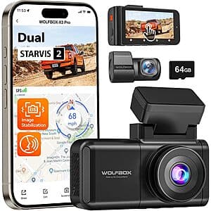 Capture the Road Ahead with WOLFBOX X3 PRO Dual Dash Cam