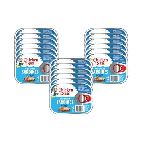 Save 26% on Chicken of the Sea Sardines in Water (18-Pack)