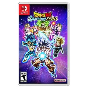 Dive into Dragon Ball Sparking Zero on Nintendo Switch for $30
