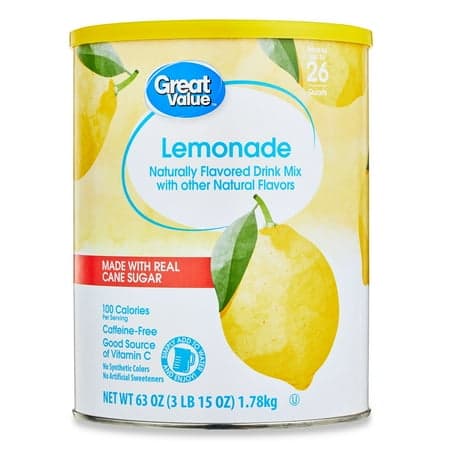 Great Value Lemonade 26 QT